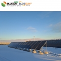 Panel solar bifacial TOPCON de Bluesun, 600W, módulo fotovoltaico de media celda de 600w
    