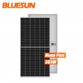 Paneles solares monocristalinos de 560 vatios de media celda Bluesun MBB 560w 550w 555w paneles solares de medio corte
