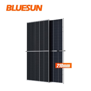  Bluesun solar ofrecerá 210 mm mono de células grandes perc panel solar con potencia máxima 550Watt 