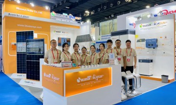 Equipo Bluesun en Solar PV World Expo 2023 (PV Guangzhou)