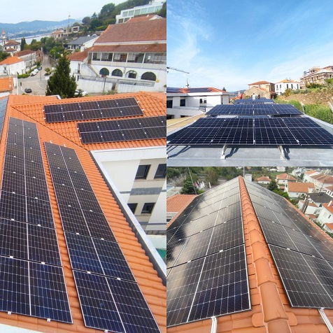 Sistema solar conectado a la red Bluesun de 60 kW en Portugal
    