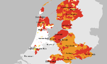 Las provincias holandesas de frisia y gelderland alcanzan la capacidad máxima de la red