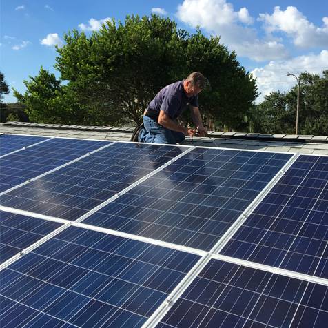 Rejilla de 3KW atados Sistema Solar en Florida para residencial