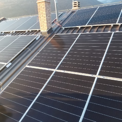 Bluesun 20kw on grid solar system installed successfully in Macedonia