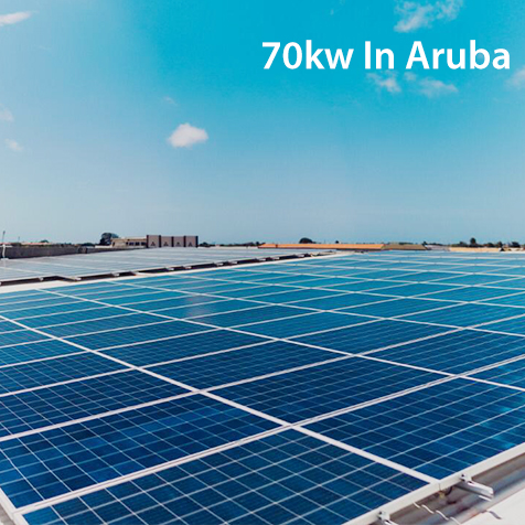 70kw en red de energía solar